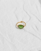 Regulowany pierścionek ze stali nierdzewnej na lato