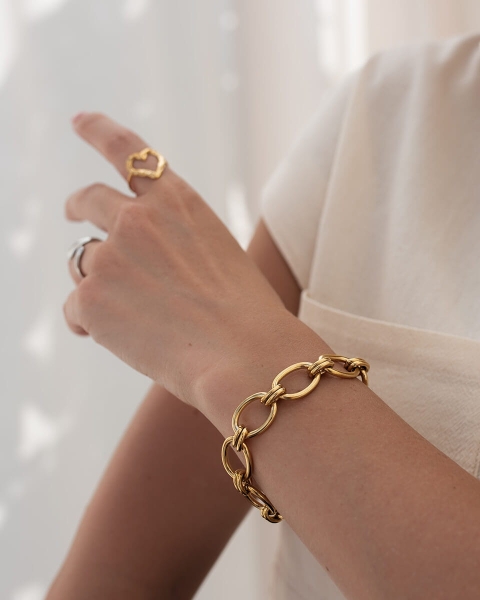 Modowy zestaw biżuterii