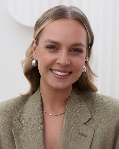 Srebrne kolczyki dmuchane chunky y2k