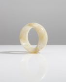 Szeroka kremowa bransoletka pinterest