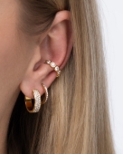 Złoty ear stack ze stali
