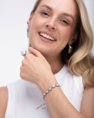 Bransoletka tenis pinterest